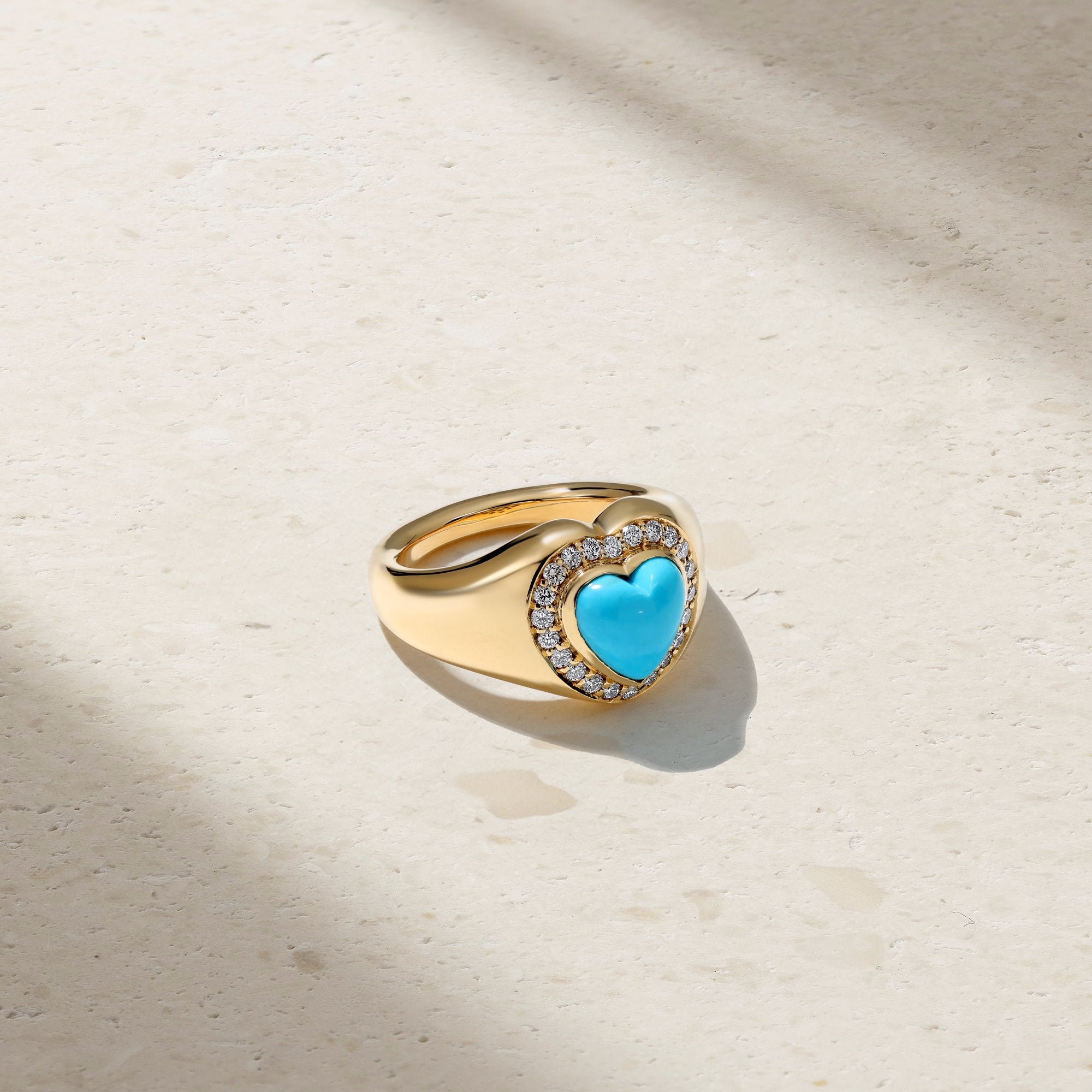 Puffed Heart Signet Ring – Mark Henry Jewelry Puffed Heart Signet Ring – Mark Henry Jewelry