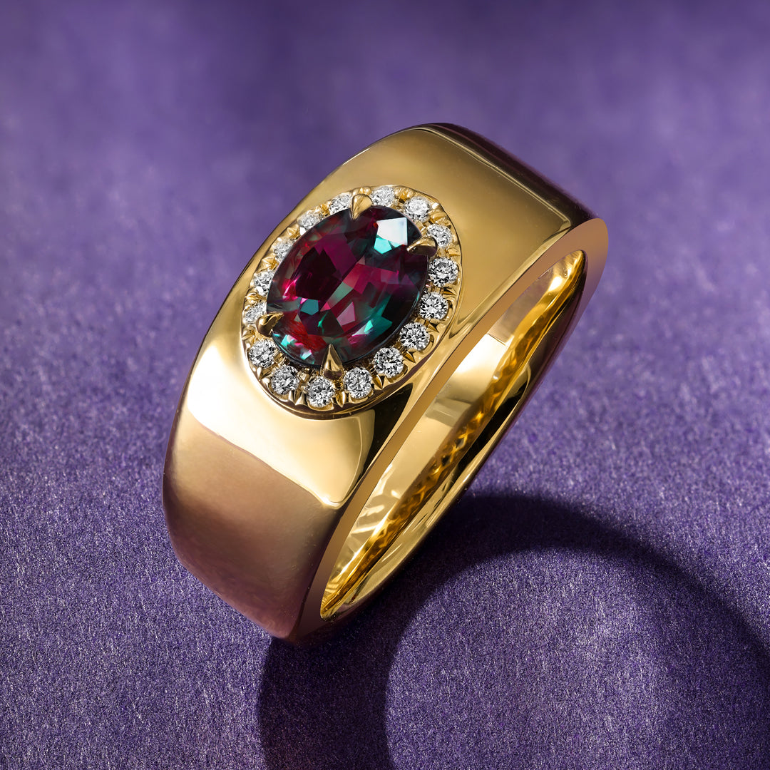 Alexandrite Rings | Alexandrite Jewelry | Mark Henry Jewelry