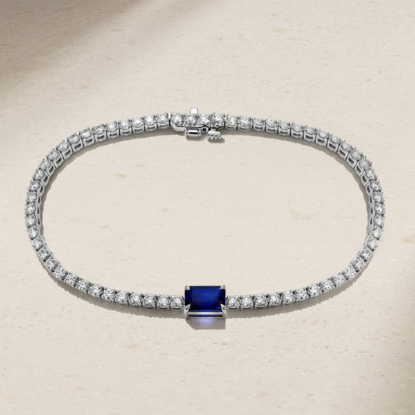 BELLE ÉPOQUE Sapphire Bracelet 18K WG BELLE ÉPOQUE Sapphire Bracelet 18K WG White gold, diamonds