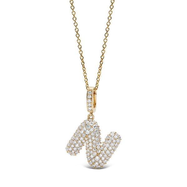 N initial necklace gold sales