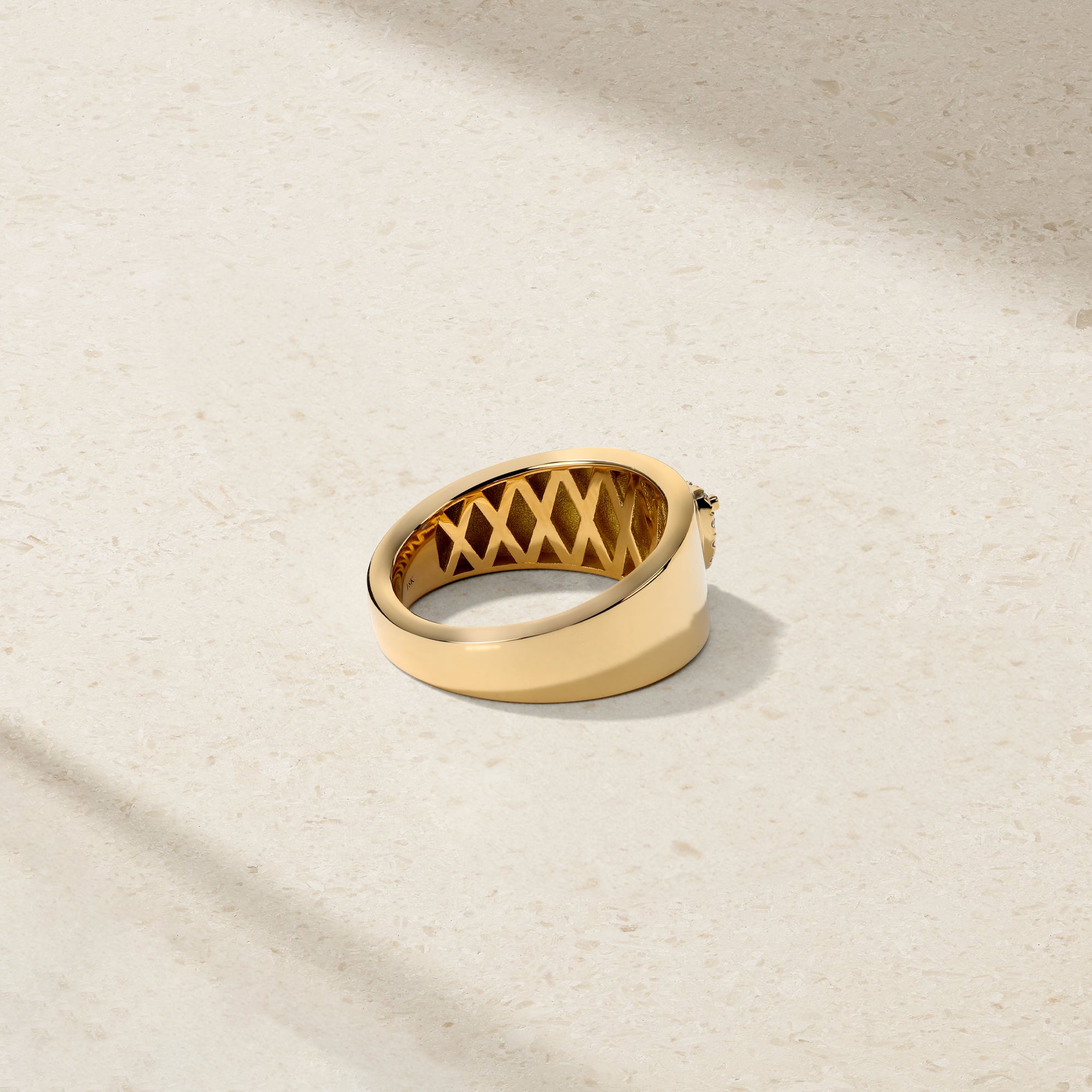 Heirloomed Marquise Alexandrite Cigar Band