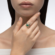 18kt Yellow Gold and Platinum