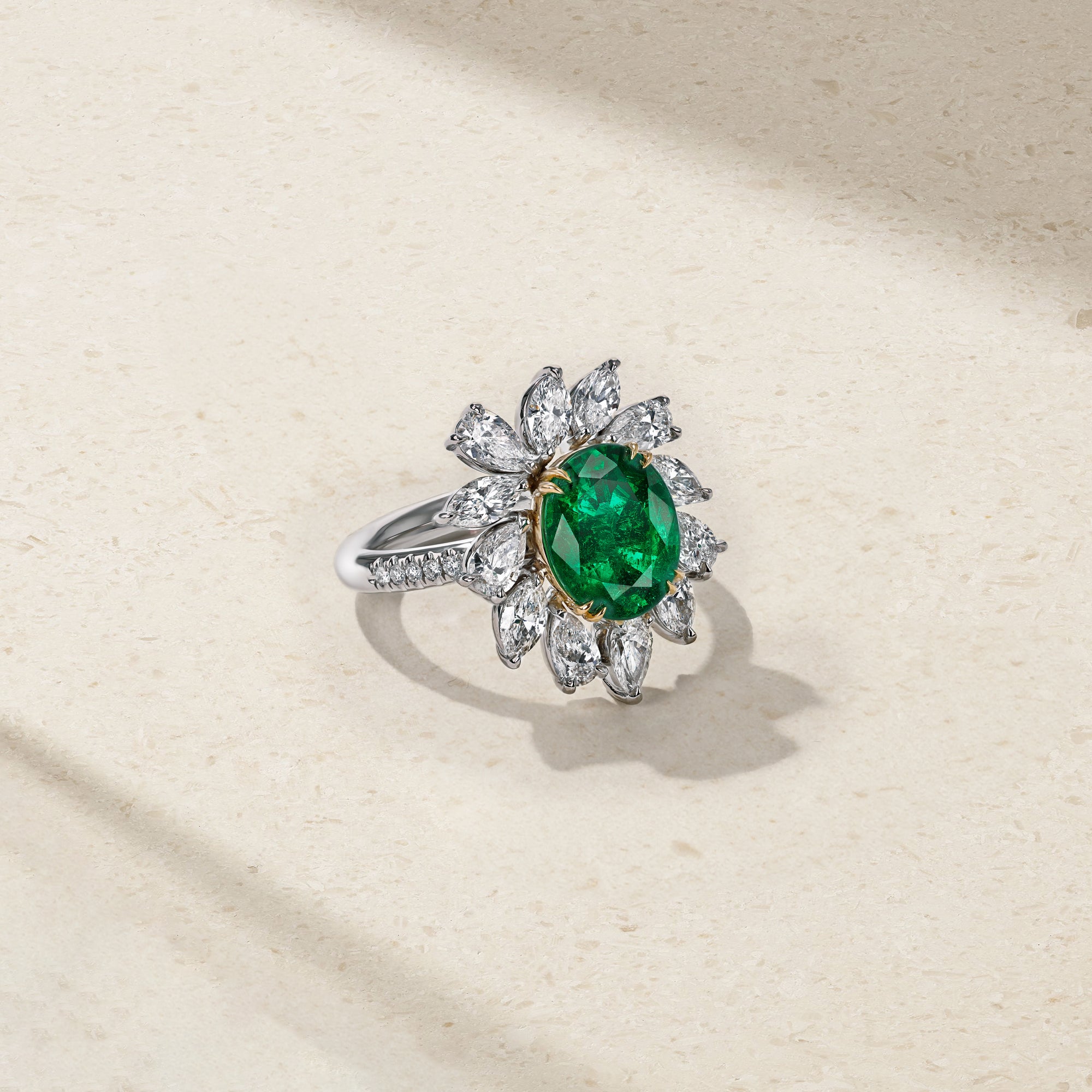 Platinum and 18kt Gold