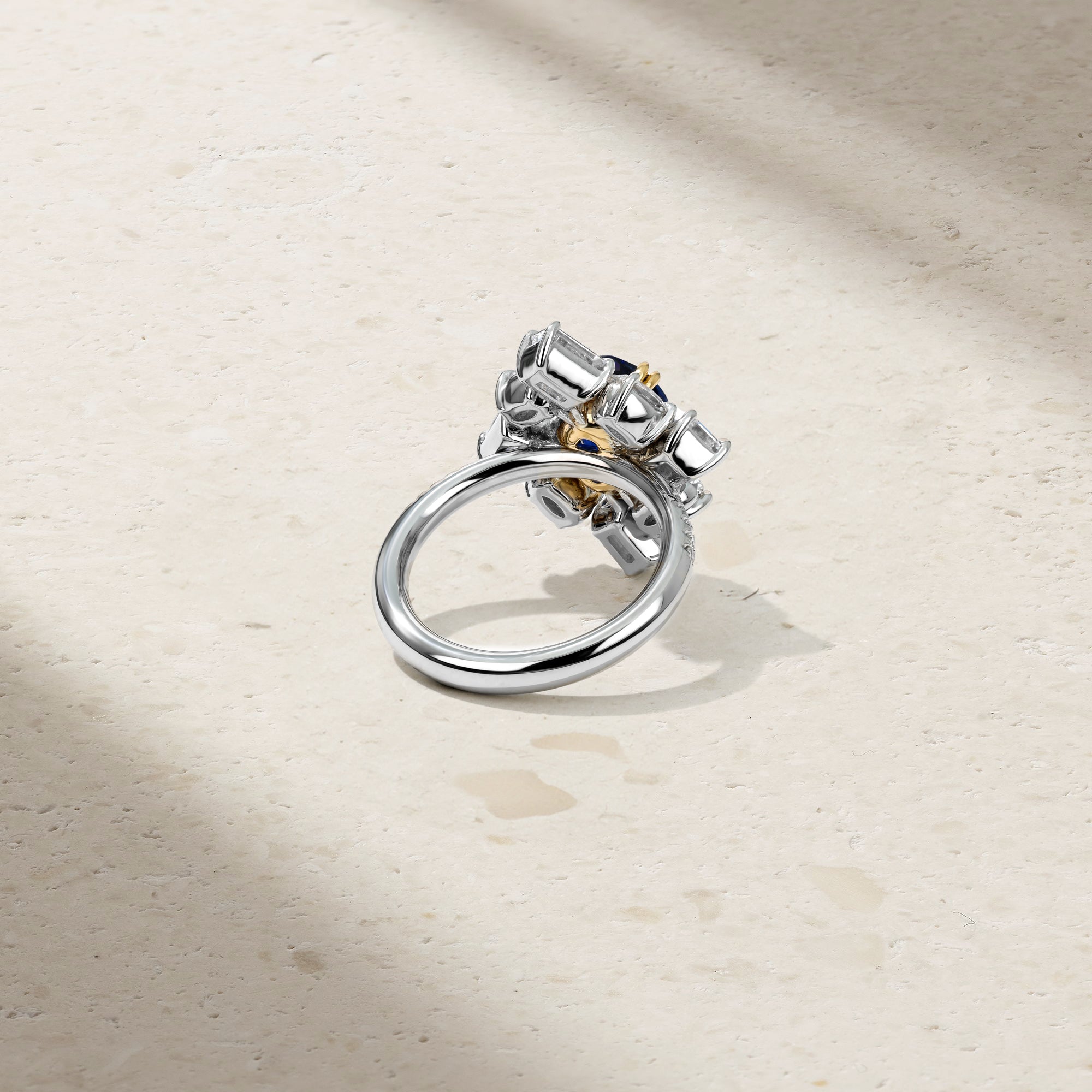 Platinum and 18kt Gold