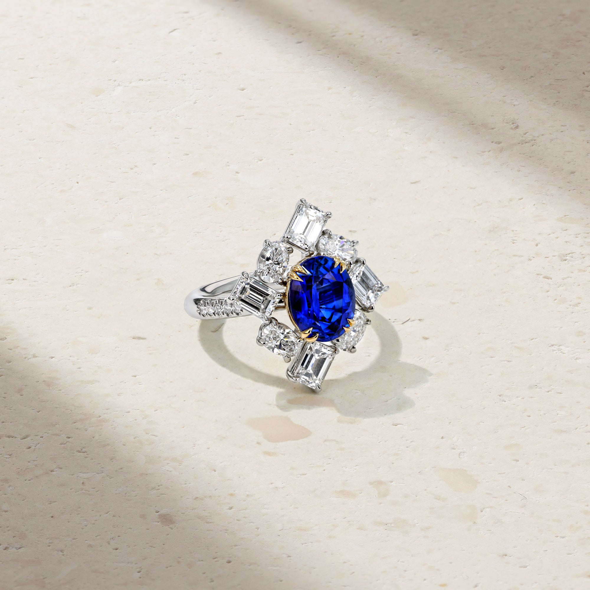 Platinum and 18kt Gold