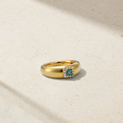 Heirloomed Princess Alexandrite Cigar Band