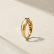 Heirloomed Princess Alexandrite Cigar Band
