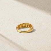 Heirloomed Princess Alexandrite Cigar Band