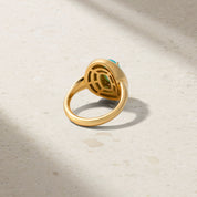 Heirloomed Grand Oval Paraiba Ring